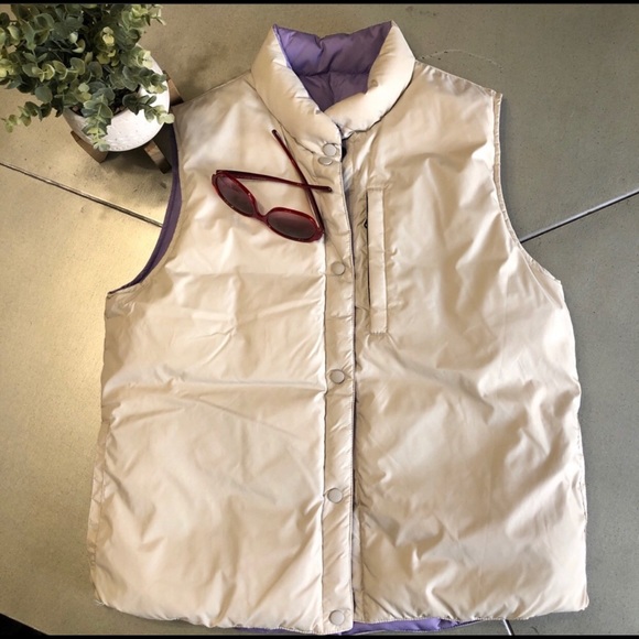 Lands' End Jackets & Blazers - 2 colors-1 price—REVERSIBLE VEST-Lands’ End M